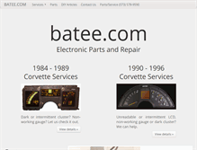 Tablet Screenshot of batee.com